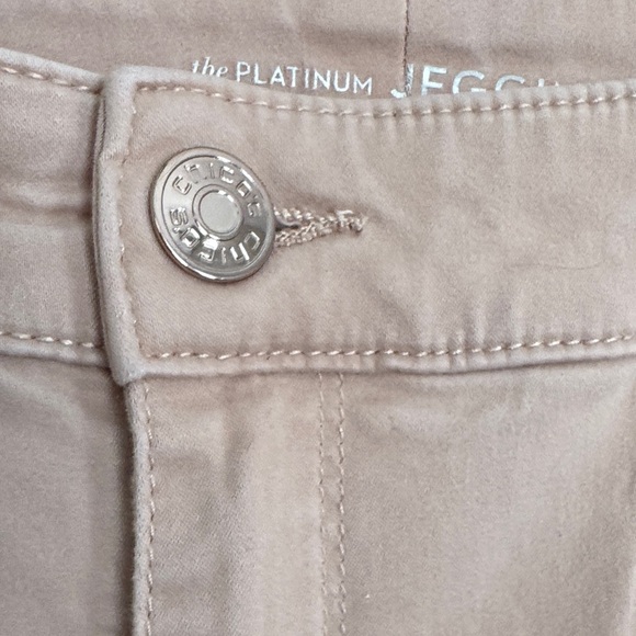 Chico's Platinum Jegging 1.5 Light Pink Straight Leg Jean Style - Picture 3 of 9